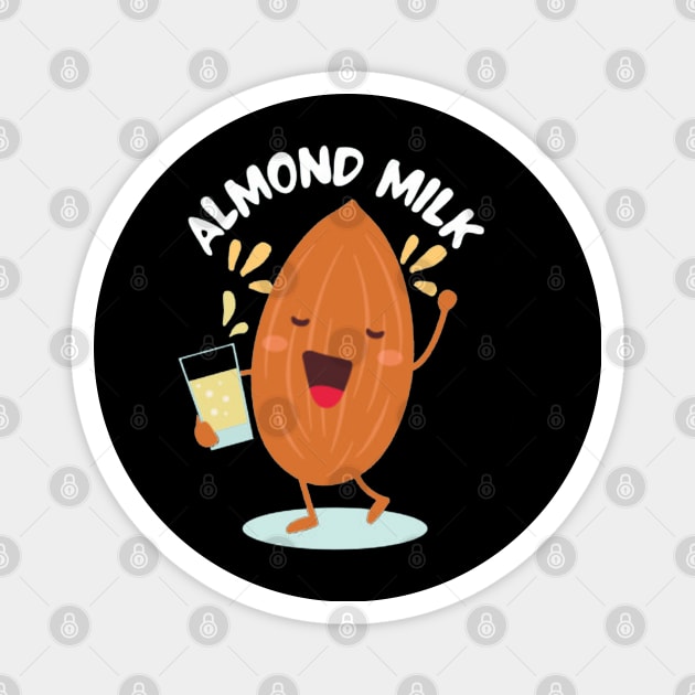 Almond Milk Magnet by naesha stores